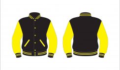 Made best varsity bomber jacket 2024 by Smart Apparel